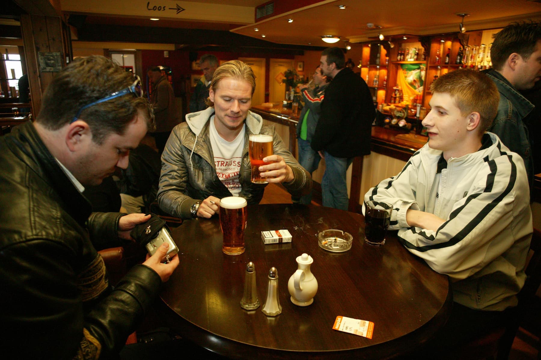 United - West Brom mei 2005